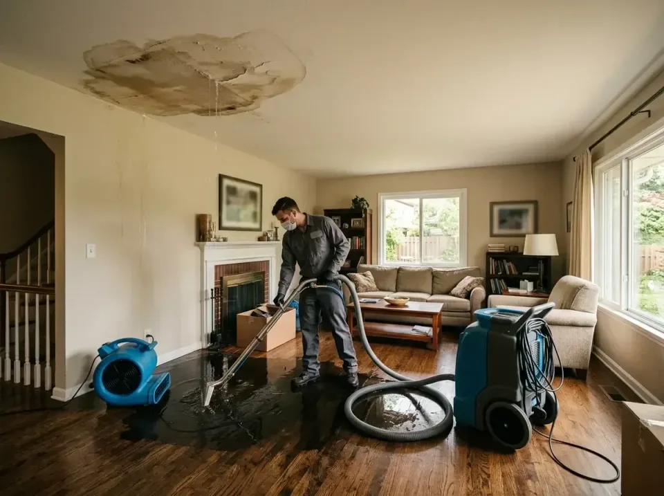 attic-pipe-burst-ceiling-drip-008 — frequently asked questions, Water Damage Restoration & Carpet Care in Cedar Grove, FL